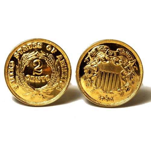 1050932 Cents Cuff Links