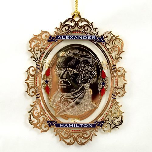 109100 Alexander Hamilton Custom Ornament