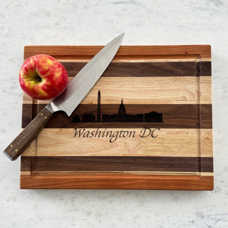 99107485Washington D.C.SkylineWoodenCuttingBoard