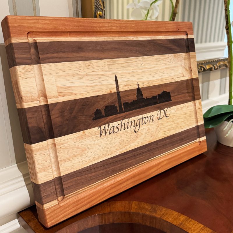 99107485Washington D.C.SkylineWoodenCuttingBoard5