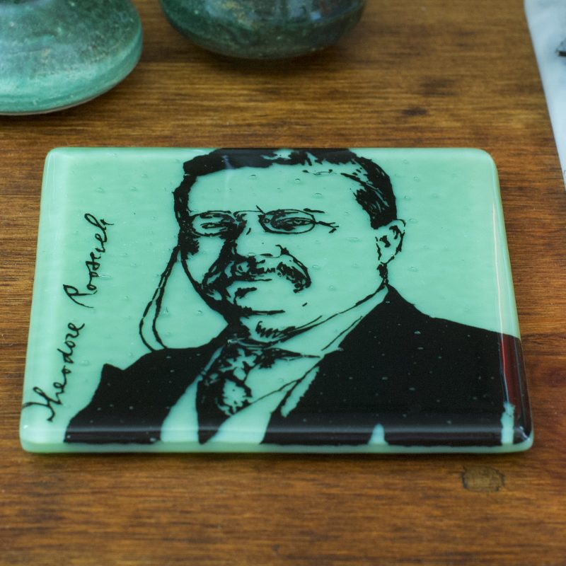 99200046TheodoreRooseveltFusedGlassCoaster3