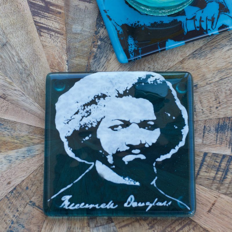 99200053FrederickDouglassFusedGlassCoaster