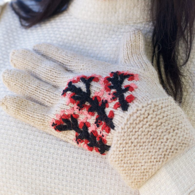 HandknitCherryBlossomGloves7