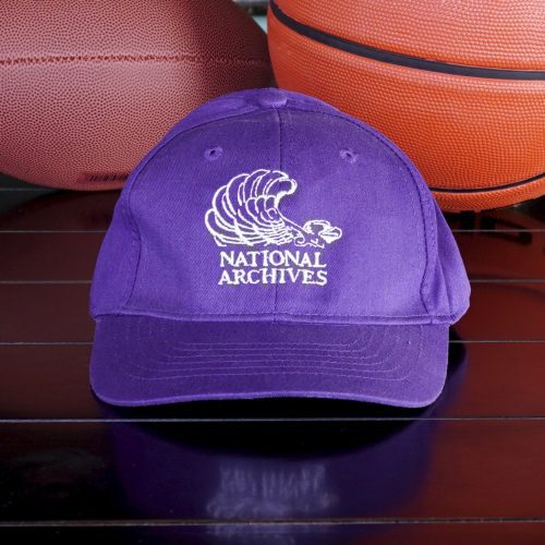 SKU 01067303 Cap Archives Eagle Logo Youth Purple 1