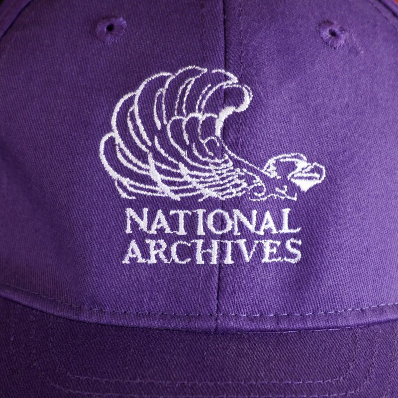 SKU 01067303 Cap Archives Eagle Logo Youth Purple 5