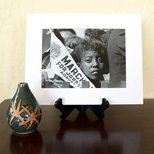 SKU 101837 Matted Print Young Woman Civil Rights March 6 3575390d 6325 4f00 a8c9 0f53741606a9