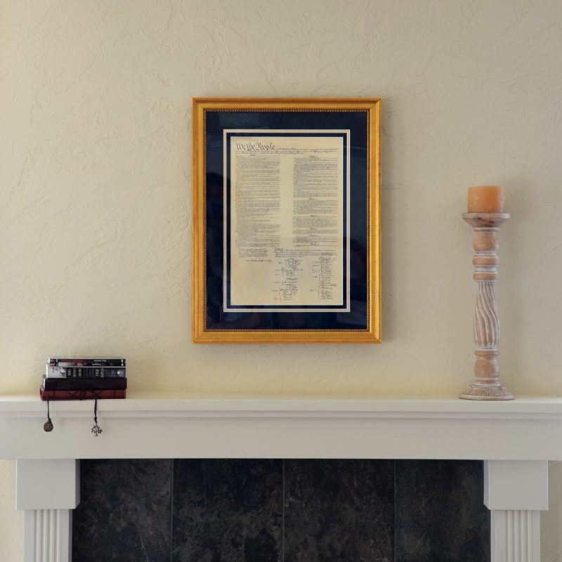 SKU 103459 Constitution Custom Framed Document 170 1