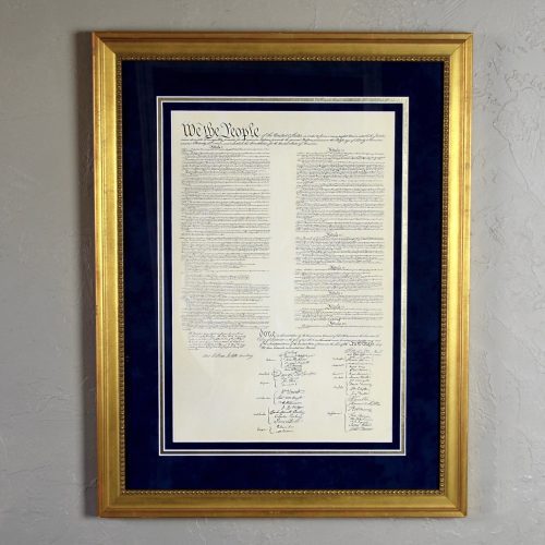 SKU 103459 Constitution Custom Framed Document 170 4 2