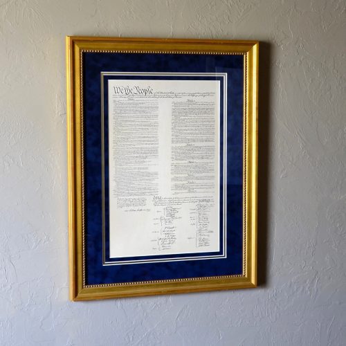 SKU 103459 Constitution Custom Framed Document 170 6