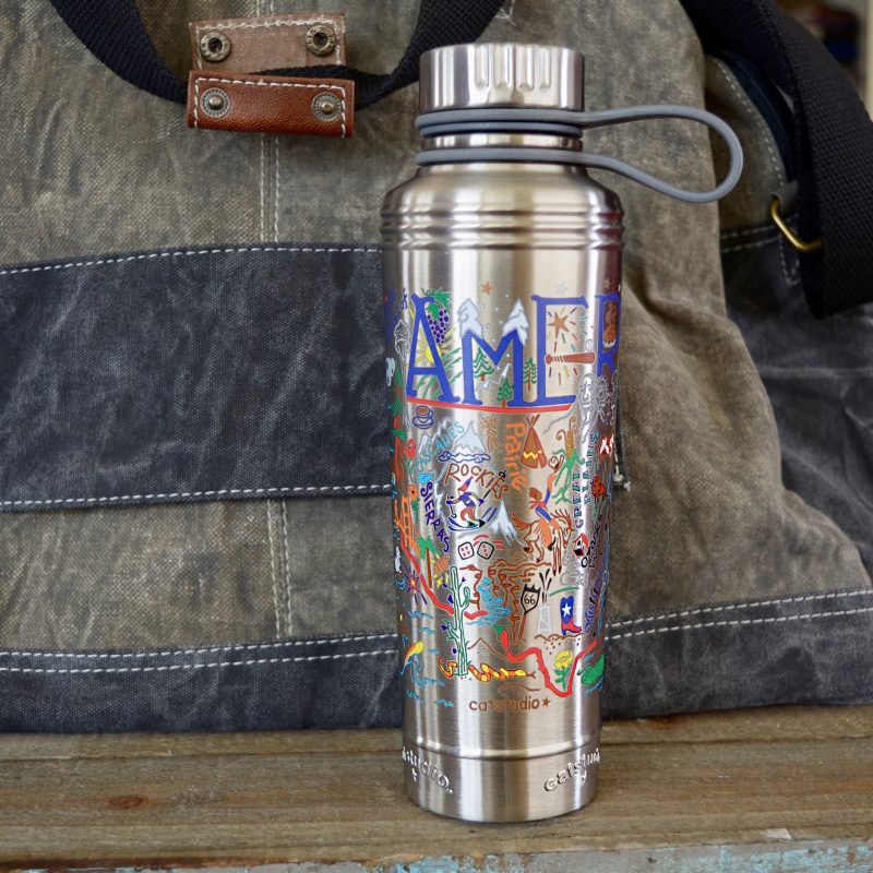 SKU 109396 Water Bottle America Thermal 18oz 1