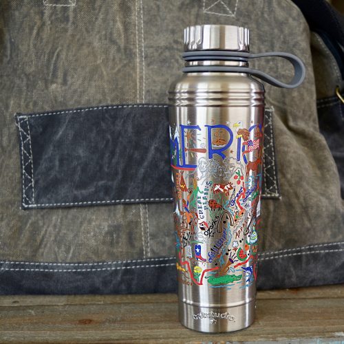 SKU 109396 Water Bottle America Thermal 18oz 2