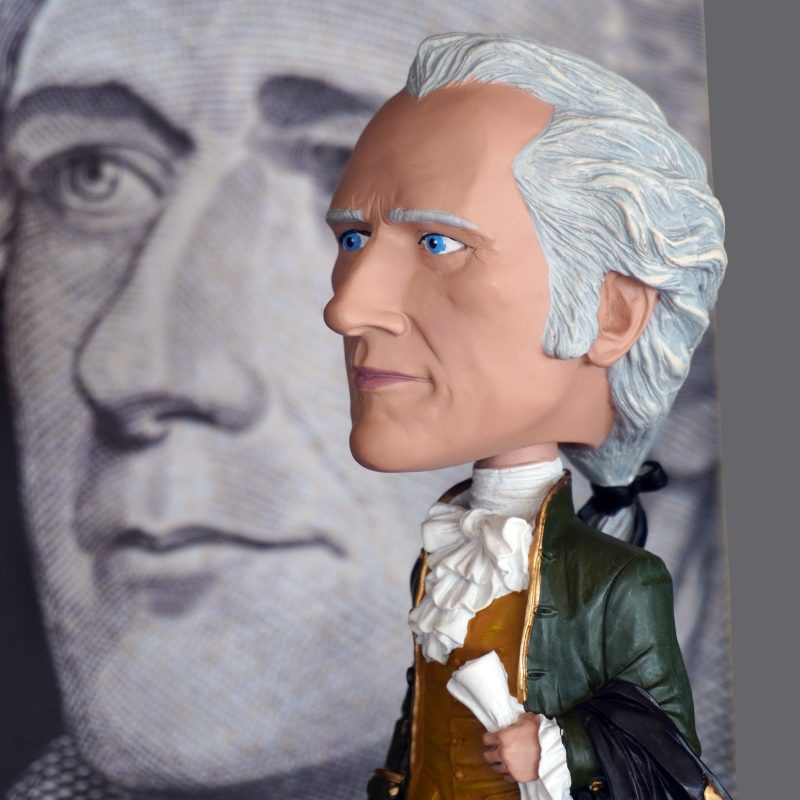 SKU 109802 Bobblehead Alexander Hamilton 6