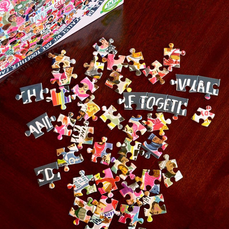 SKU 110280 Puzzle Womens March 500 PC 4