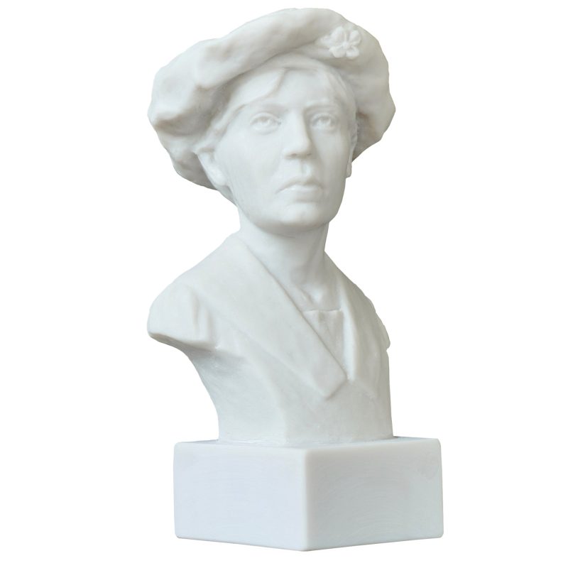 SKU 111289 Bust Alice Paul 7in White 10