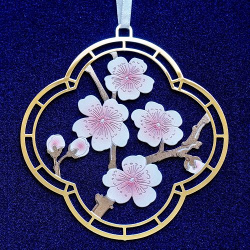 SusanTraywick SKU 3199 Ornament Cherry Blossom 1