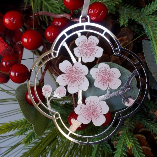 SusanTraywick SKU 3199 Ornament Cherry Blossom 8