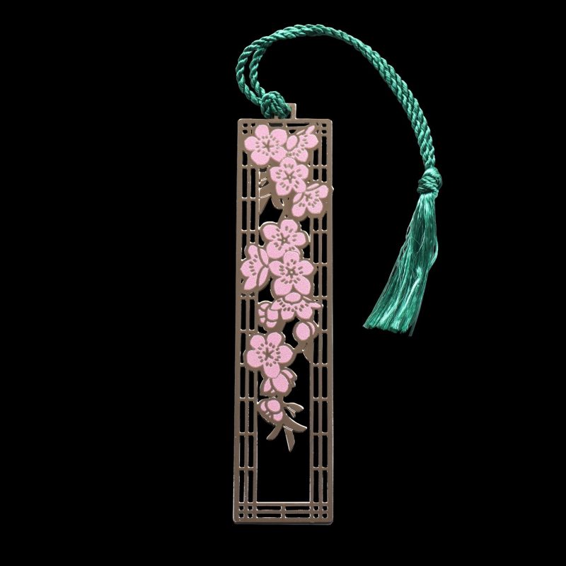 SusanTraywick SKU 3629 Bookmark Cherry Blossom 1