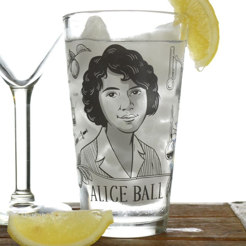 Susan Traywick SKU 110652 Pint Glass Alice Ball 5